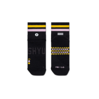 SHYU - Quarter Crew - Black - Pastel - Amber